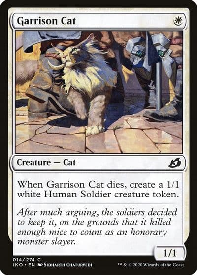 Garrison Cat Ikoria: Lair of Behemoths Magic card