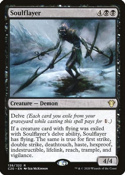 Soulflayer Commander 2020 Magic card