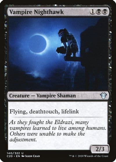 Vampire Nighthawk Commander 2020 Magic card