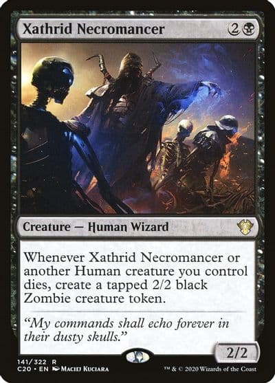 Xathrid Necromancer Commander 2020 Magic card
