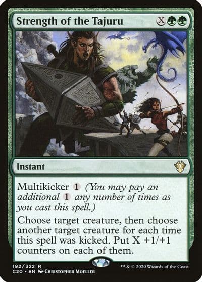 Strength of the Tajuru Commander 2020 Magic card
