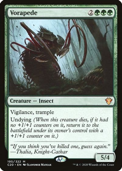 Vorapede Commander 2020 Magic card