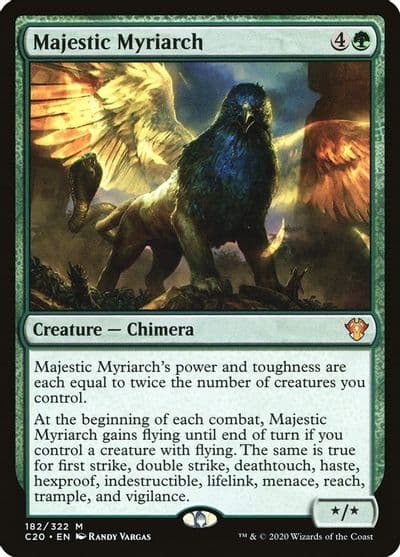 Majestic Myriarch Commander 2020 Magic card