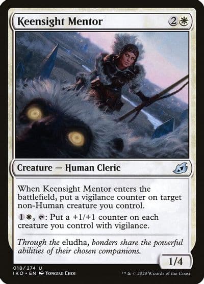 Keensight Mentor Ikoria: Lair of Behemoths Magic card