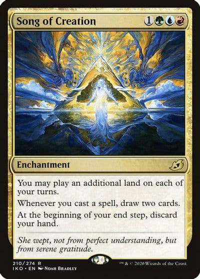 Song of Creation Ikoria: Lair of Behemoths Magic card