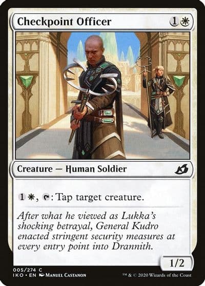 Checkpoint Officer Ikoria: Lair of Behemoths Magic card