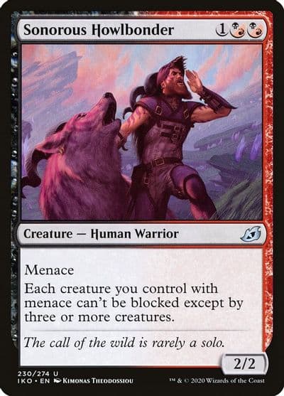 Sonorous Howlbonder Ikoria: Lair of Behemoths Magic card
