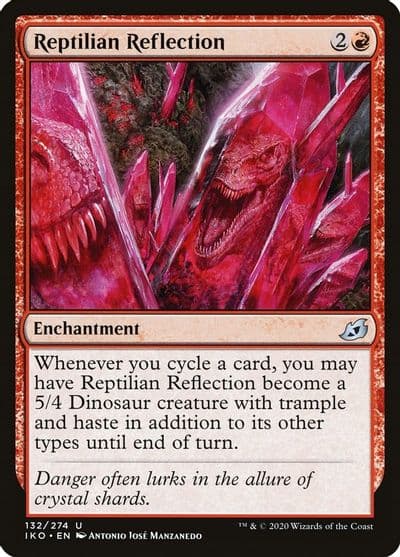Reptilian Reflection Ikoria: Lair of Behemoths Magic card