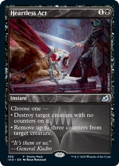 Heartless Act Promo Pack: Ikoria Magic card