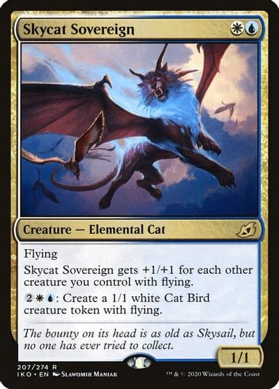 Skycat Sovereign Ikoria: Lair of Behemoths Magic card