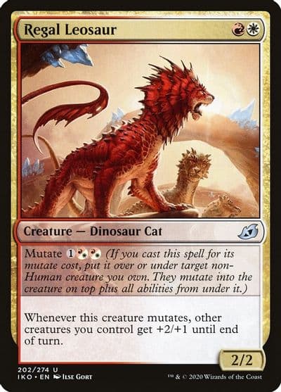 Regal Leosaur Ikoria: Lair of Behemoths Magic card