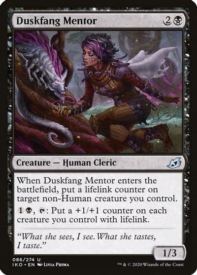 Duskfang Mentor Ikoria: Lair of Behemoths Magic card
