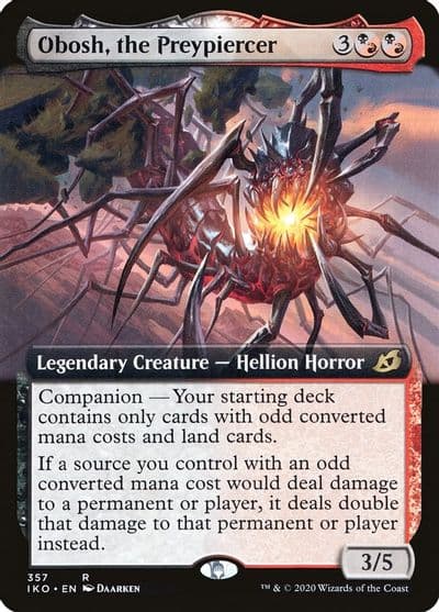 Obosh the Preypiercer Extended Art Ikoria: Lair of Behemoths Magic card