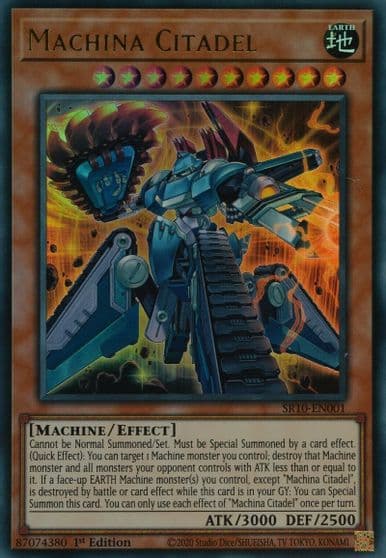 Machina Citadel Structure Deck: Mechanized Madness Yu-Gi-Oh! card