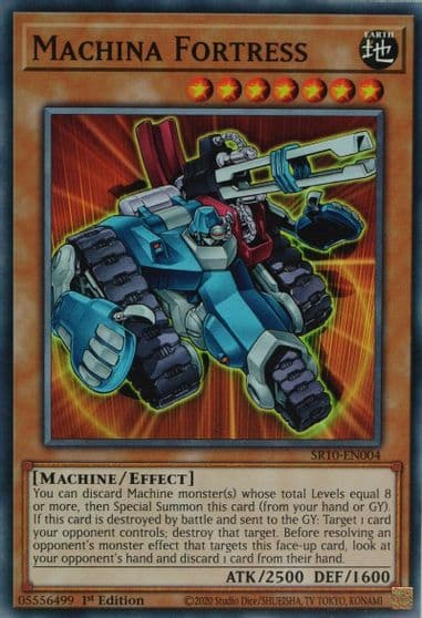 Machina Fortress Structure Deck: Mechanized Madness Yu-Gi-Oh! card