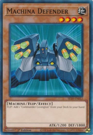 Machina Defender Structure Deck: Mechanized Madness Yu-Gi-Oh! card