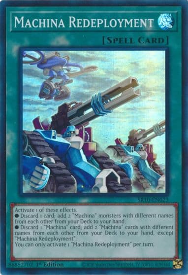 Machina Redeployment Structure Deck: Mechanized Madness Yu-Gi-Oh! card