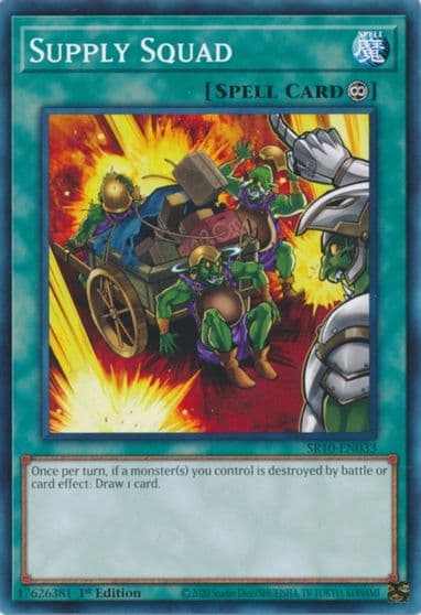 Supply Squad Structure Deck: Mechanized Madness Yu-Gi-Oh! card