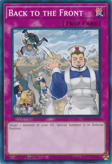 Back to the Front Structure Deck: Mechanized Madness Yu-Gi-Oh! card