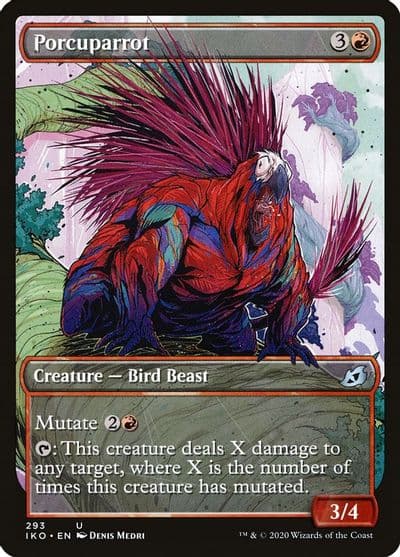 Porcuparrot Showcase Ikoria: Lair of Behemoths Magic card