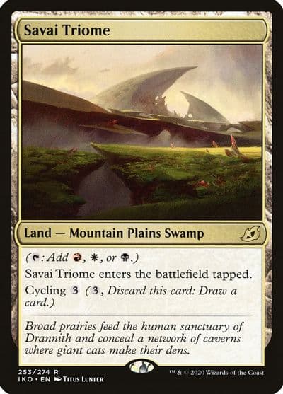 Savai Triome Ikoria: Lair of Behemoths Magic card