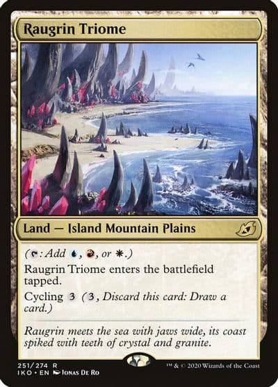 Raugrin Triome Ikoria: Lair of Behemoths Magic card