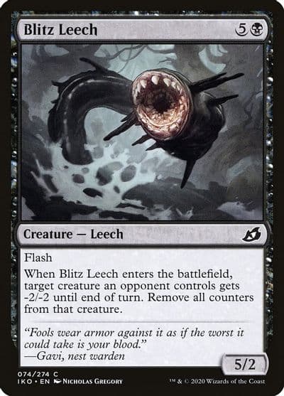 Blitz Leech Ikoria: Lair of Behemoths Magic card