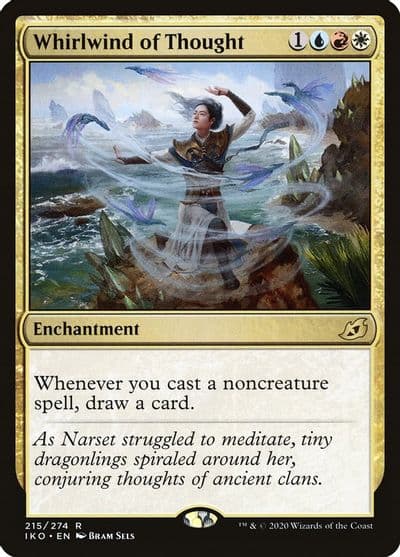 Whirlwind of Thought Ikoria: Lair of Behemoths Magic card