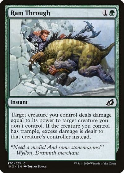 Ram Through Ikoria: Lair of Behemoths Magic card