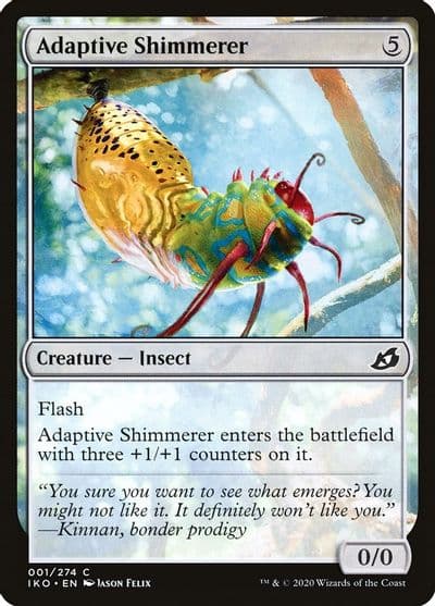 Adaptive Shimmerer Ikoria: Lair of Behemoths Magic card