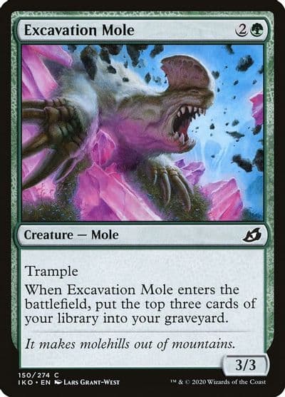 Excavation Mole Ikoria: Lair of Behemoths Magic card