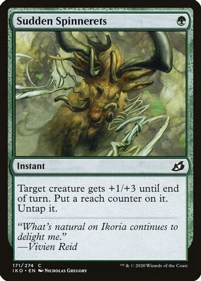 Sudden Spinnerets Ikoria: Lair of Behemoths Magic card