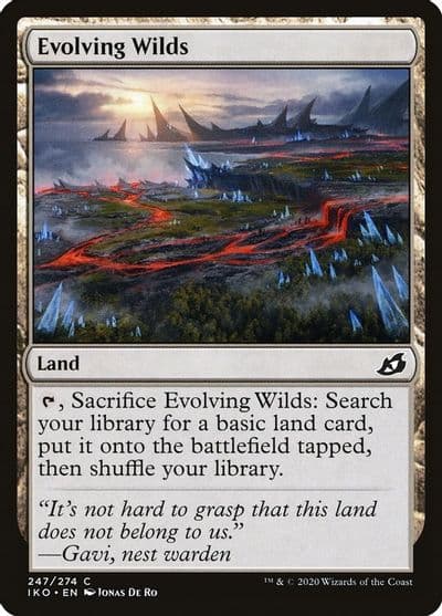 Evolving Wilds Ikoria: Lair of Behemoths Magic card