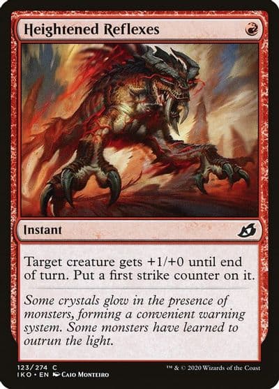 Heightened Reflexes Ikoria: Lair of Behemoths Magic card