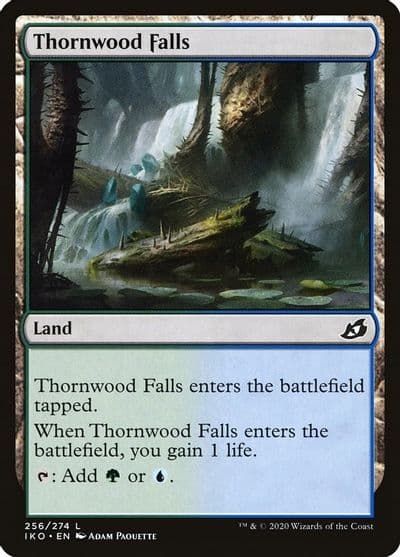 Thornwood Falls Ikoria: Lair of Behemoths Magic card