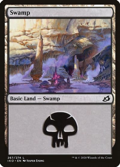 Swamp 267 Ikoria: Lair of Behemoths Magic card