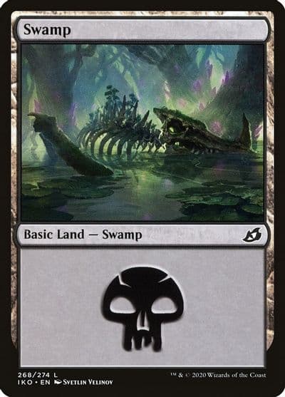 Swamp 268 Ikoria: Lair of Behemoths Magic card