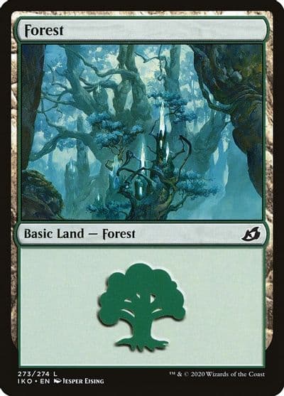 Forest 273 Ikoria: Lair of Behemoths Magic card