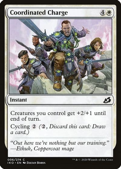 Coordinated Charge Ikoria: Lair of Behemoths Magic card
