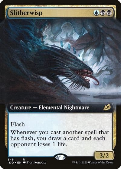 Slitherwisp Extended Art Ikoria: Lair of Behemoths Magic card