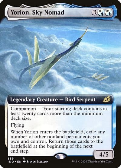 Yorion Sky Nomad Extended Art Ikoria: Lair of Behemoths Magic card