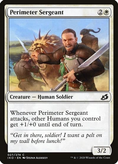 Perimeter Sergeant Ikoria: Lair of Behemoths Magic card
