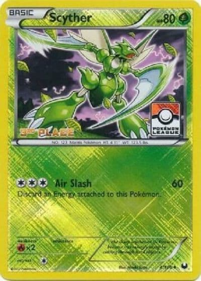 Scyther (Pokemon League) [3rd Place] League & Championship Cards Pokemon card