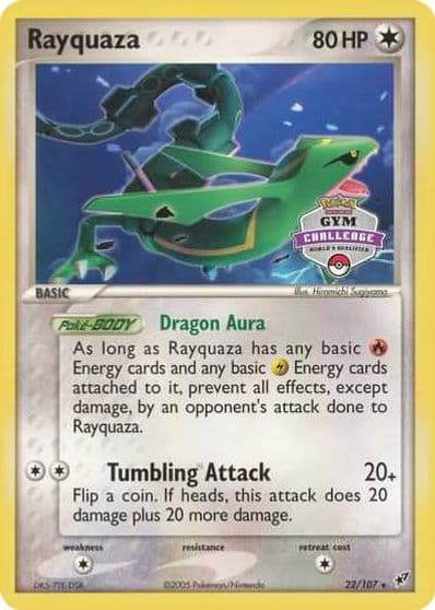 Rayquaza (2004-2005 Gym Challenge) League & Championship Cards Pokemon card