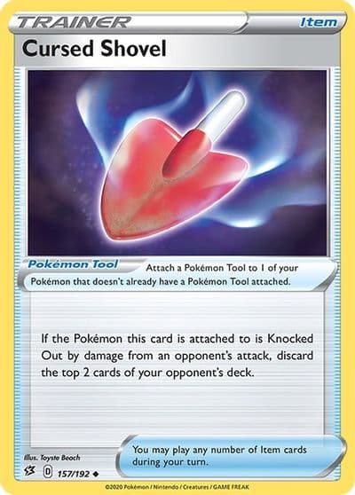 Cursed Shovel SWSH02: Rebel Clash Pokemon card