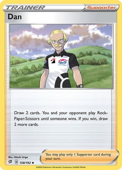Dan SWSH02: Rebel Clash Pokemon card