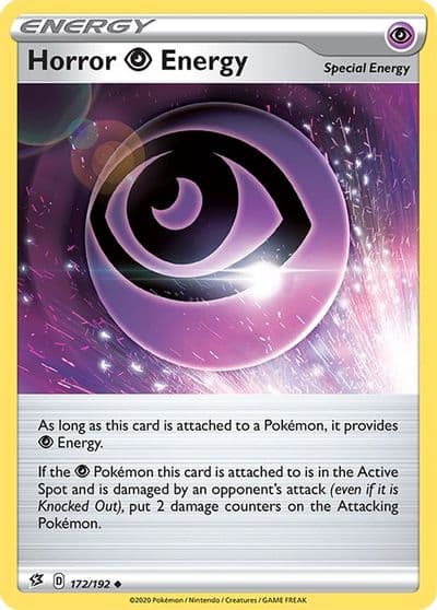 Horror P Energy SWSH02: Rebel Clash Pokemon card