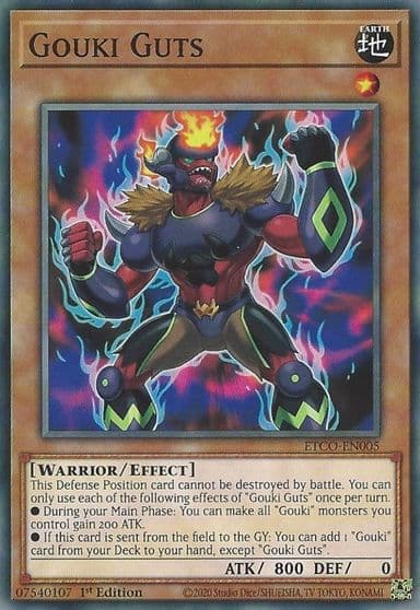 Gouki Guts Eternity Code Yu-Gi-Oh! card