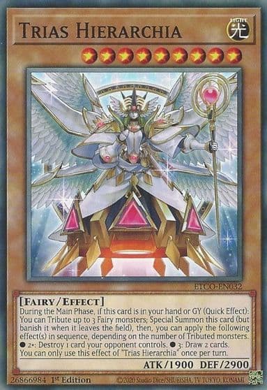 Trias Hierarchia Eternity Code Yu-Gi-Oh! card