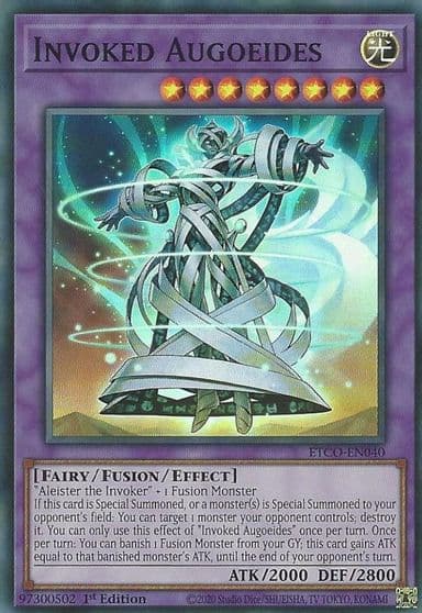 Invoked Augoeides Eternity Code Yu-Gi-Oh! card